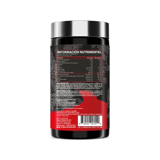 LIPO 6 BLACK NUTREX X60 - Image 2