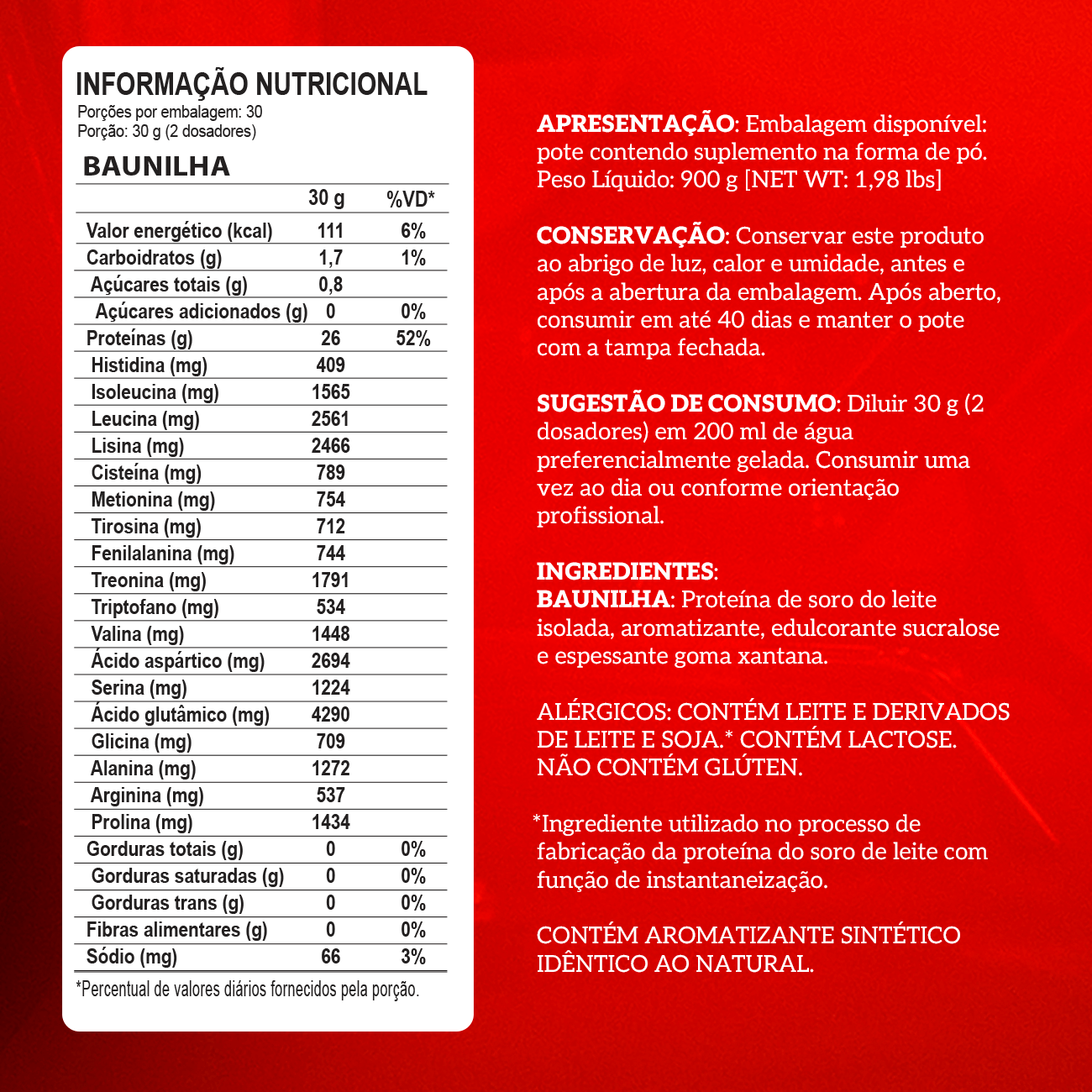 PROTEÍNA WHEY ISO INTEGRALMEDICA 2LB - Image 2
