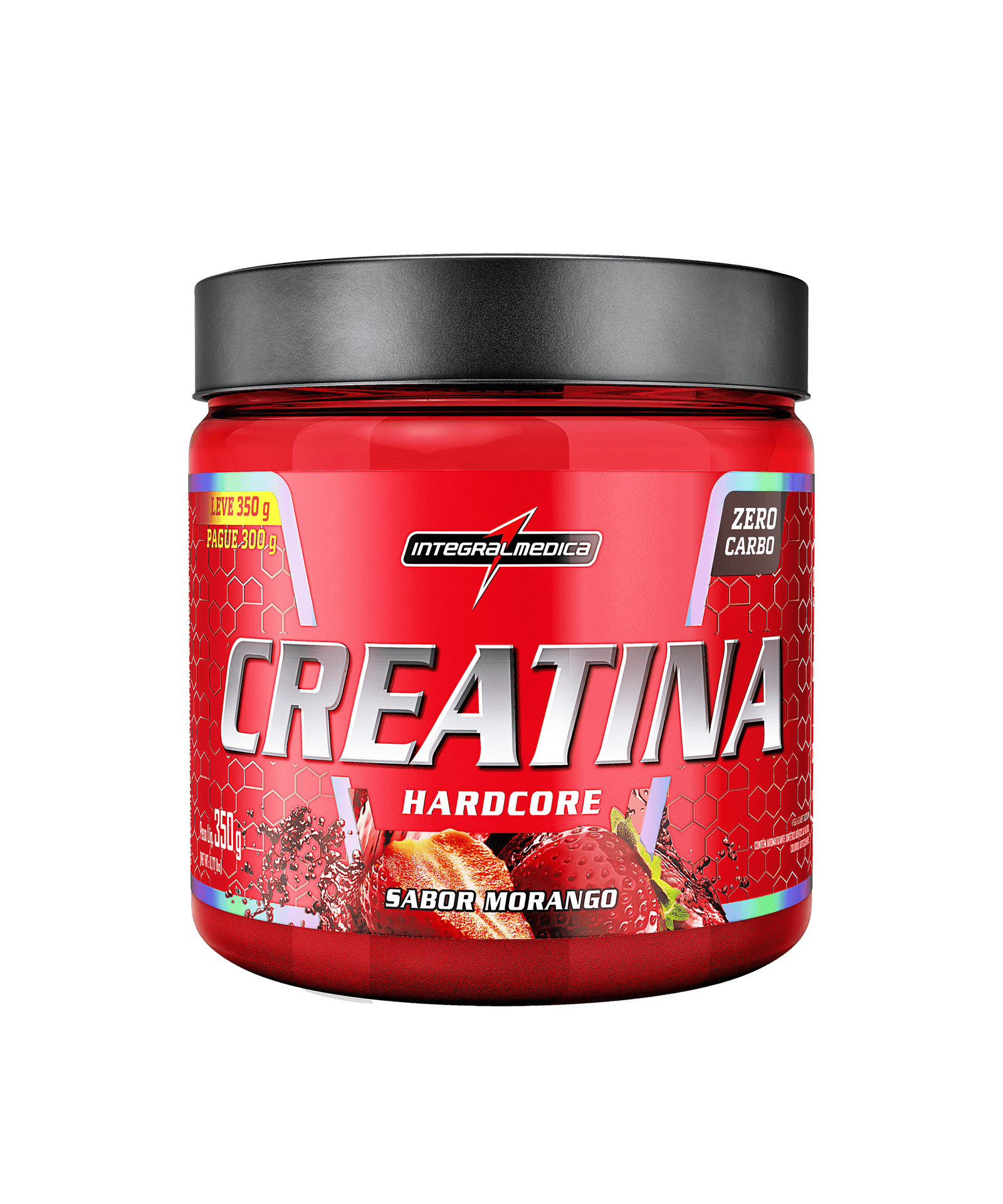 CREATINA HARDCORE (SABORIZADA) INTEGRALMEDICA 100SERV