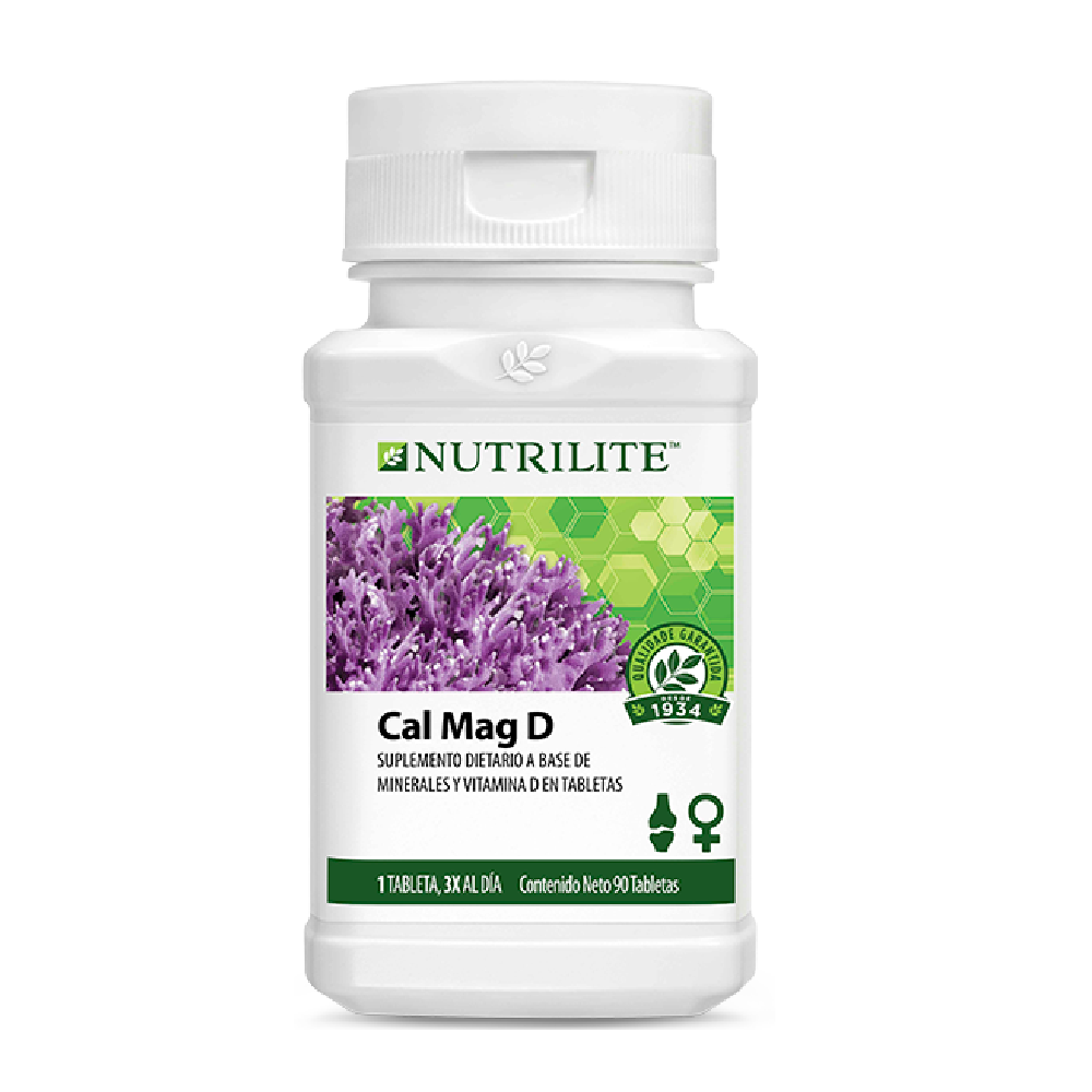 MAGNESIO, CALCIO Y VITAMINA D NUTRILITE