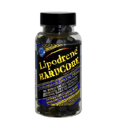 LIPODRENE NEGRO HARDCORE X90 TABLETAS