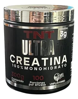 TNT Ultra Creatina — 100% Monohidrato Creapure® - 100 Servicios