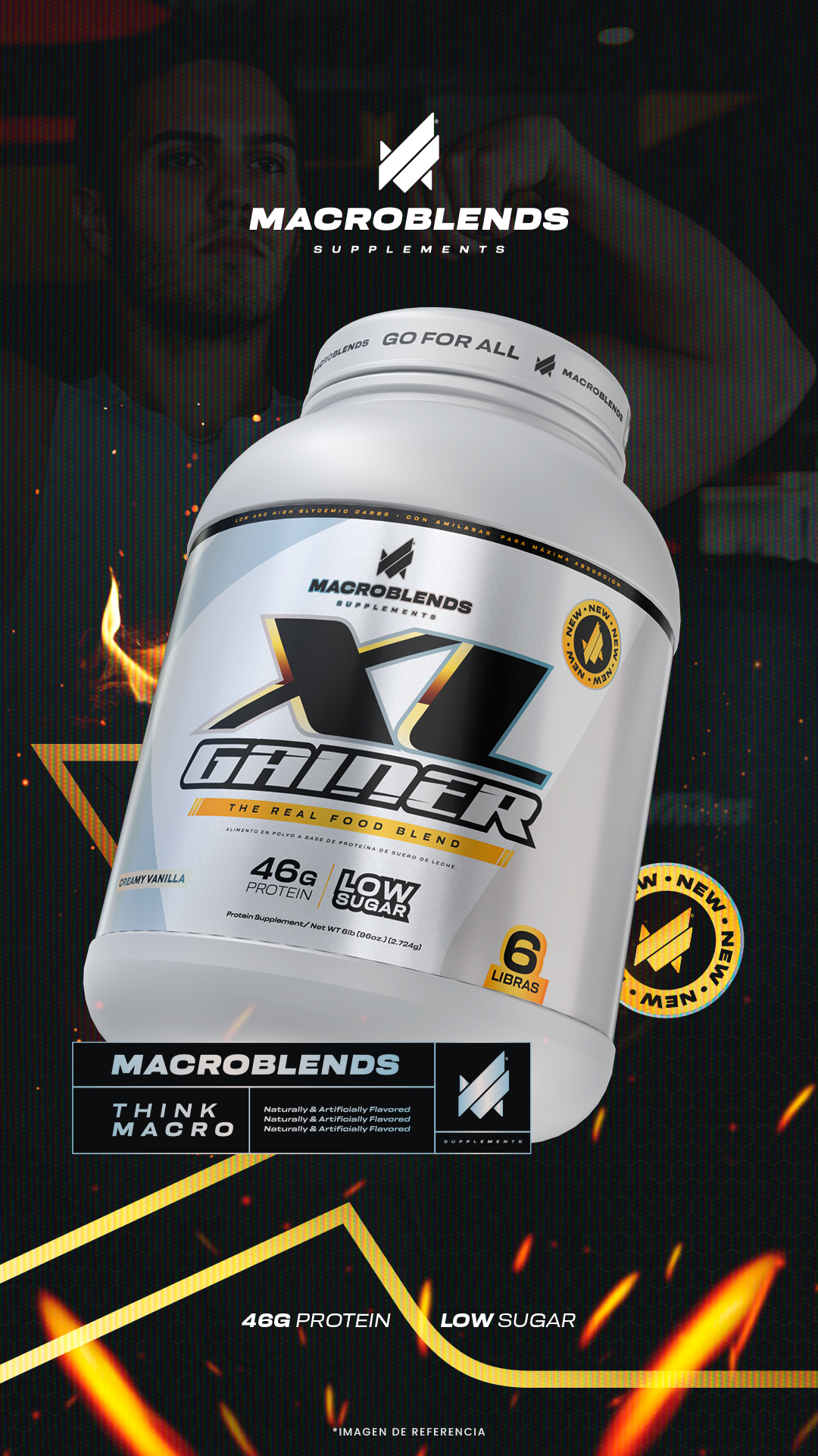 XL GAINER FOOD BLEND 6LB - Image 3