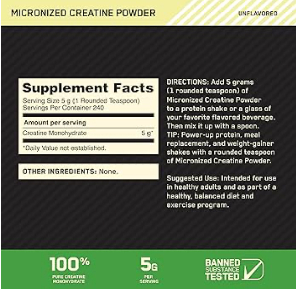 CREATINA ON 240 SERV - Image 2