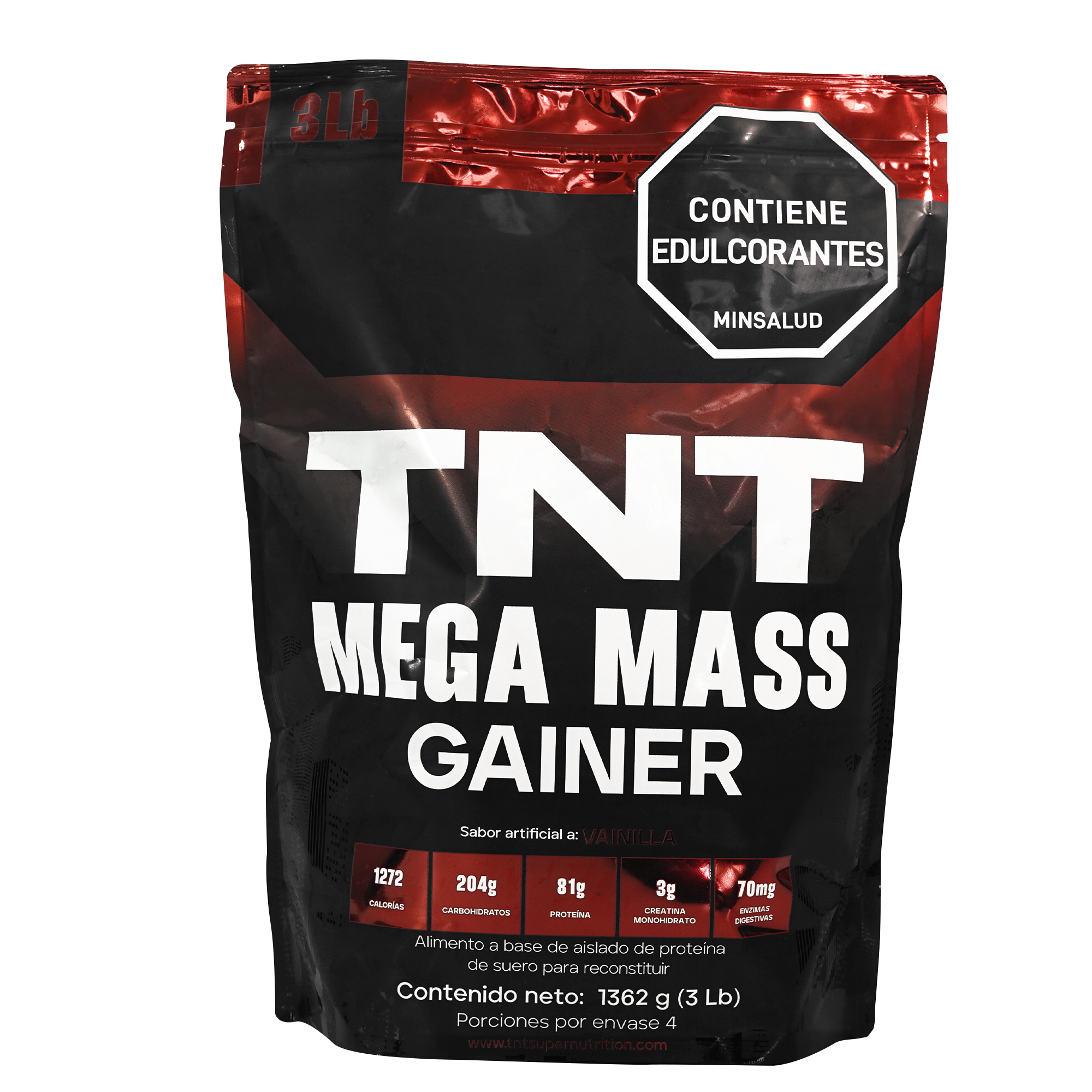 TNT MEGA MASS GAINER 3 LB