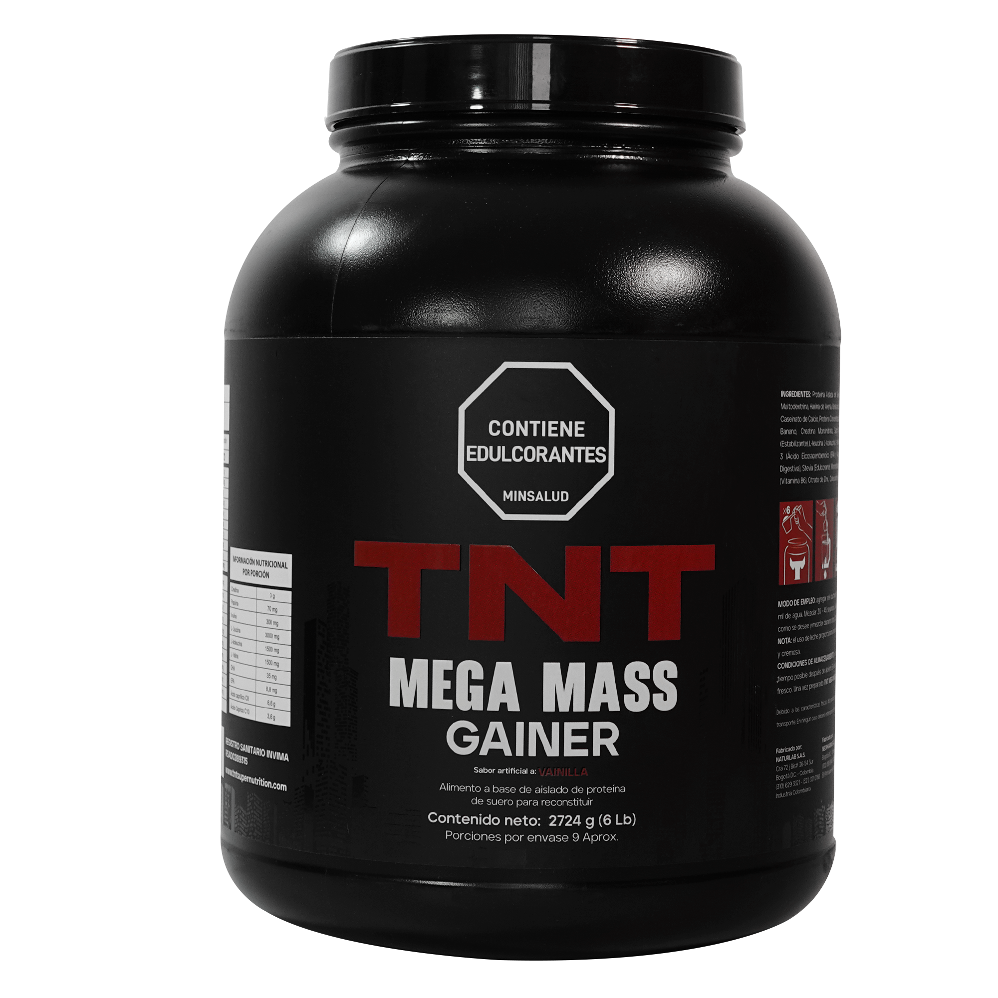TNT MEGA MASS GAINER 6LB