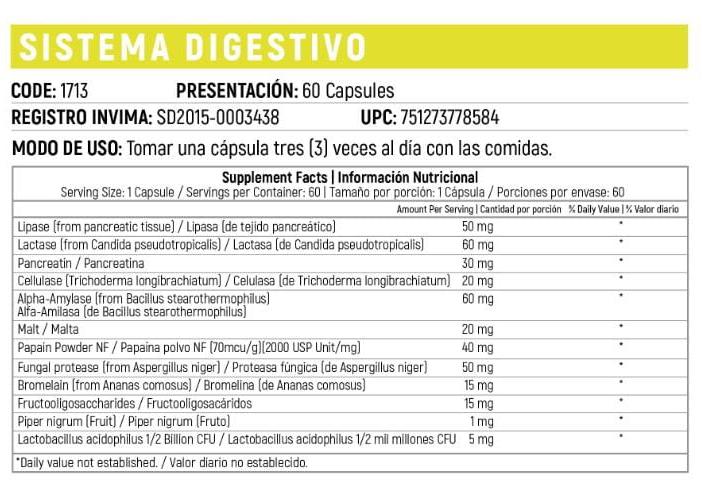 ENZIMAS DIGESTIVAS - EnzymaX - Image 2