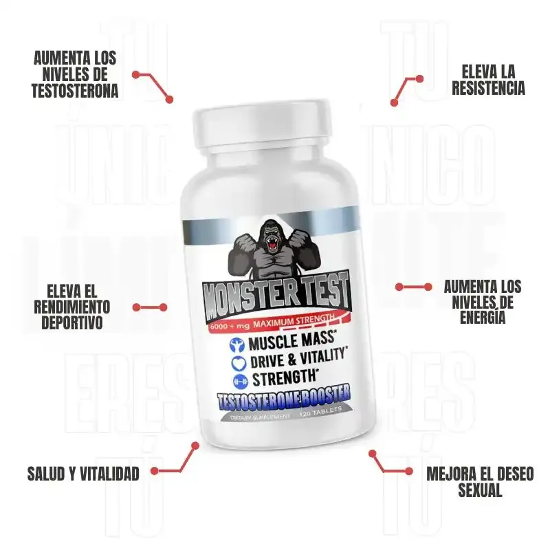 MONSTER TEST X120 TABLETAS - Image 3