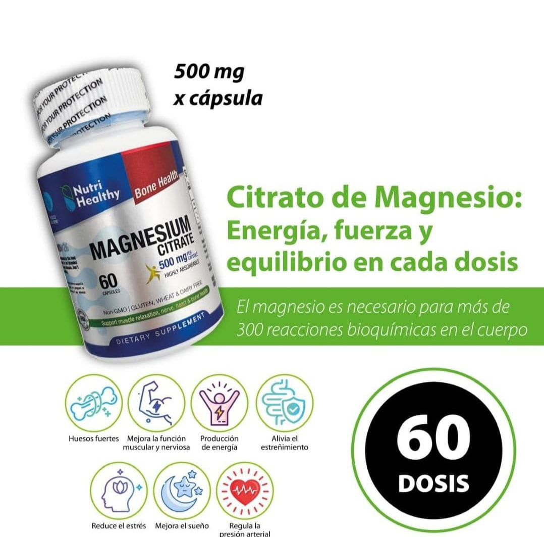 CITRATO DE MAGNESIO X60 CAPS - Image 3