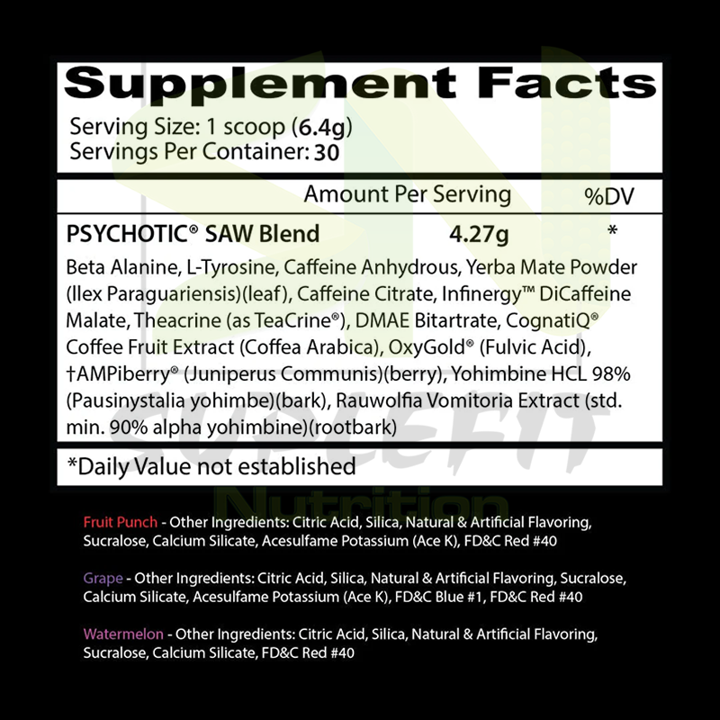 PSYCHOTIC SAW 30 SERV - Image 2
